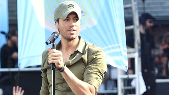 Enrique Iglesias, en concierto. 