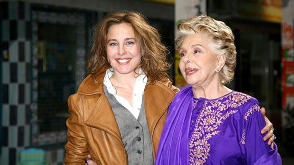 Natalia Dicenta y Lola Herrera