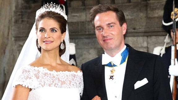 Magdalena de Suecia y su marido Christopher O'Neill