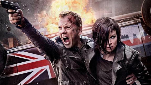 Jack Bauer y Chloe O´Brian. 