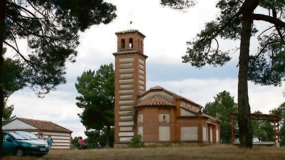 Ermita de San benito de Gallegos donde se celebrará la romería. 