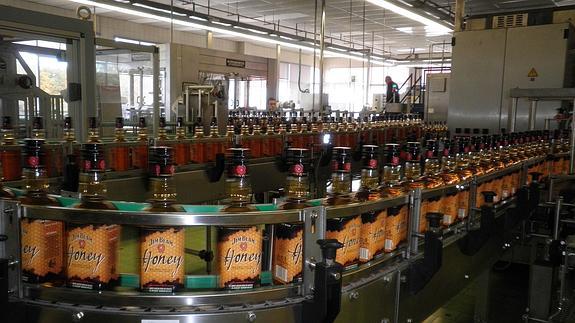 Planta embotelladora de JIm Beam.