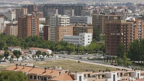 Parcela de Girón donde se proyecta la Ciudad de la Justicia.