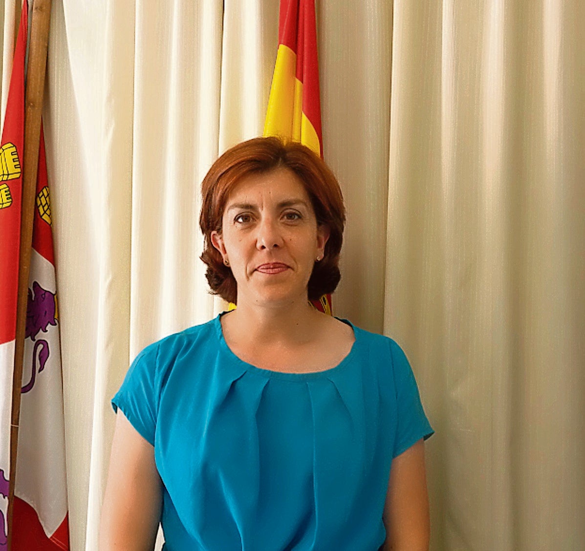 Nuria Simón, alcaldesa de Villarramiel.