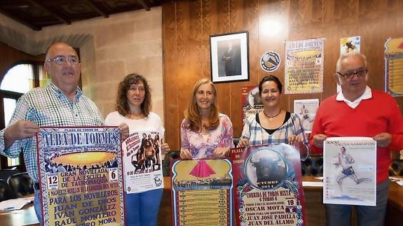 Presentación del programa de fiestas de Santa Teresa de Alba de Tormes.