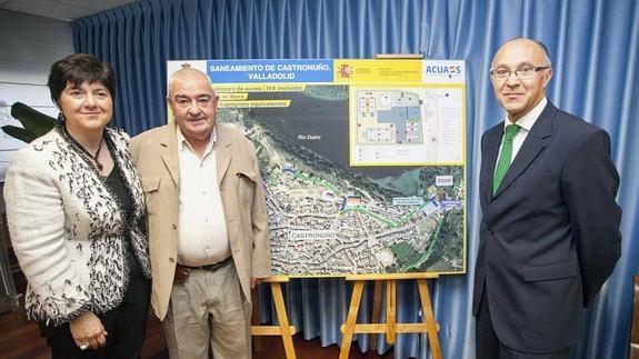 Aránzazu Vallejo, Epifanio Modroño y Ruis Medrano.