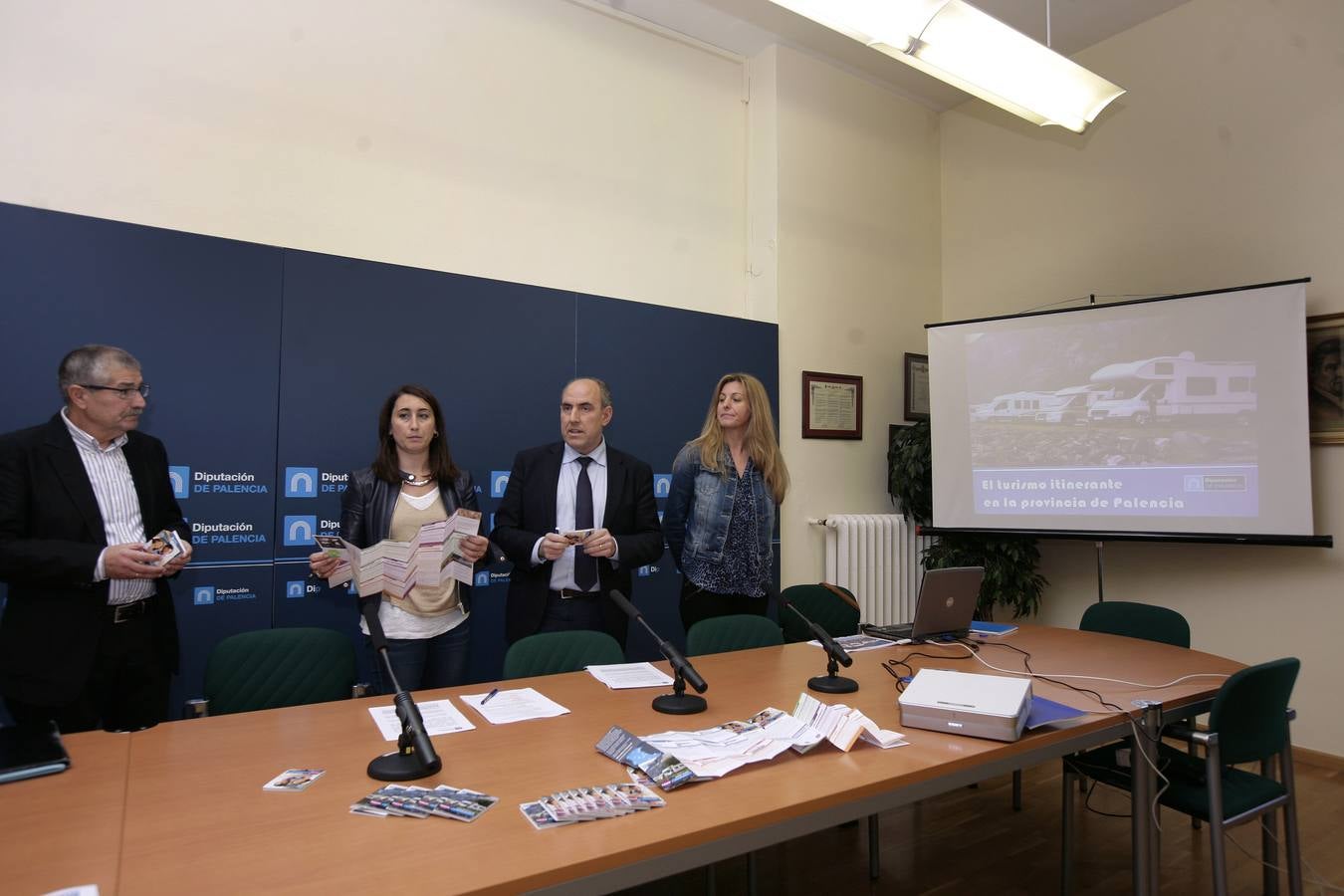 Ángel Cantera, Ana Asenjo, José María Hernández y Mercedes Tapia