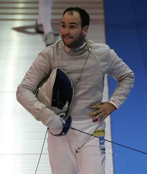 Fernando Casares, en una competición. EL NORTE