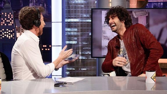 Melendi con Pablo Motos