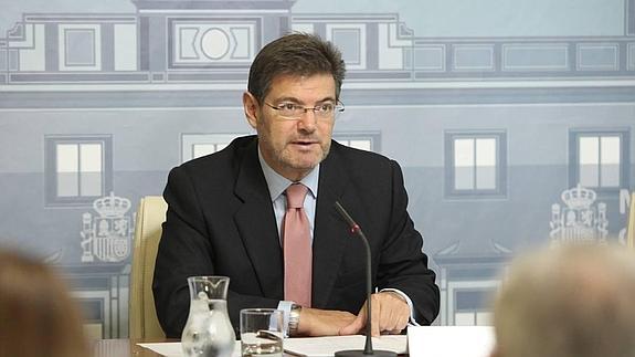 Rafael Catalá, durante la inauguración de la jornada.