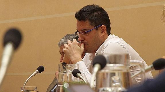 Javier Arranz, en la sesión de pleno celebrada el viernes por el Ayuntamiento de Segovia.