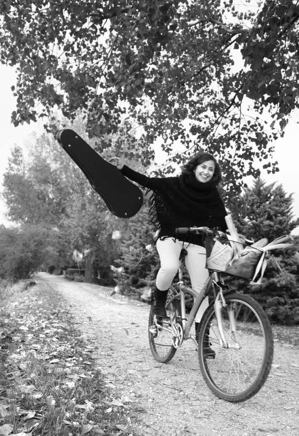 Paula hace el camino de La Victoria al Auditorio y de allí a Delicias en bici. 