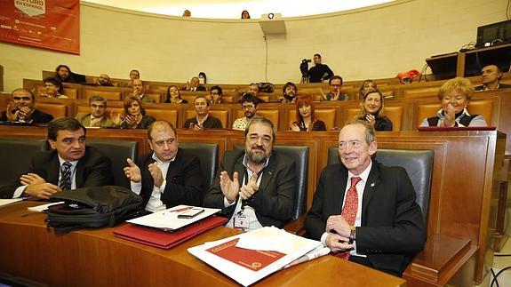 Blecua se despide como director de la RAE en las jornadas del español de El Norte de Castilla