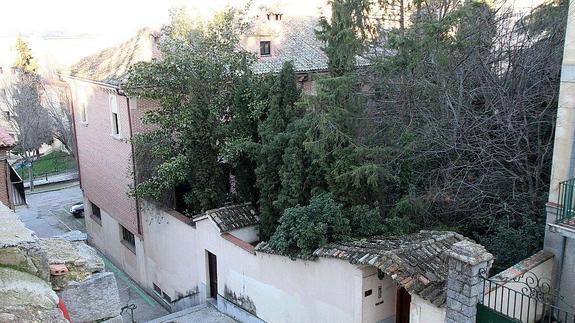 Estado actual de la casa de la Parra.