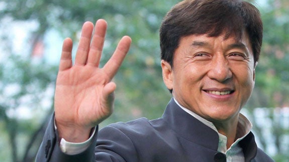El actor Jackie Chan