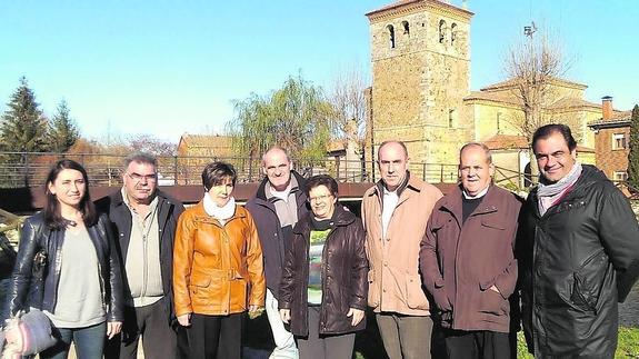 Báscones de Ojeda mejora los accesos y estrena un paso sobre el río Boedo