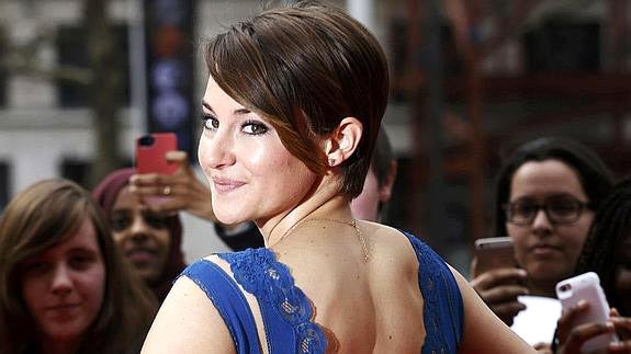 La actriz Shailene Woodley. 