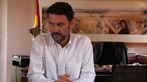 José Luis Vázquez, alcalde de La Granja. 