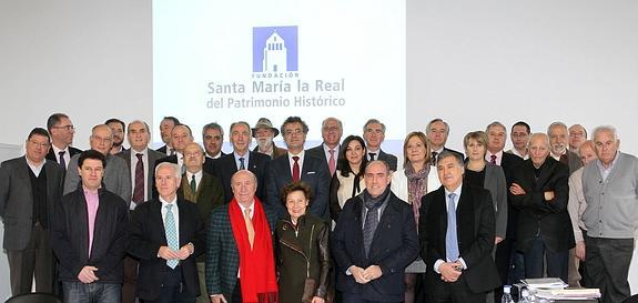 Reunión Patronato de la Fundación Santa María la Real del Patrimonio Histórico
