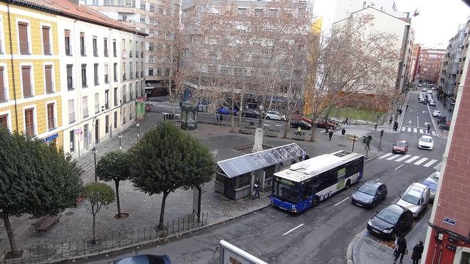 Aspecto actual de la Plaza del Caño Argales, bautizada así en la década de los ochenta. 