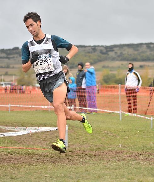 Javier Guerra, durante una prueba anterior. 