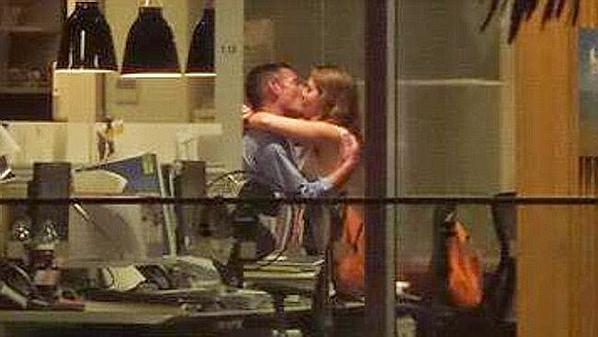 La pareja apasionada