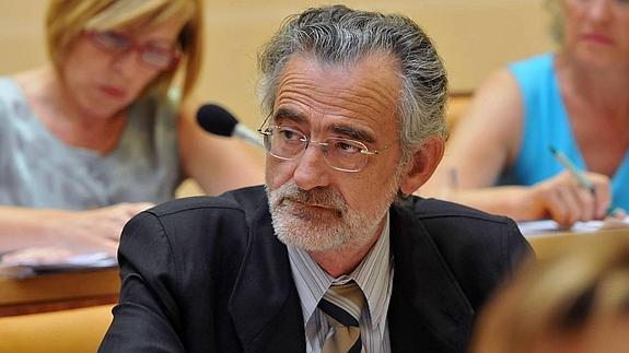 Juan José Sanz, durante su etapa como concejal de Hacienda en Segovia. A. de Torre