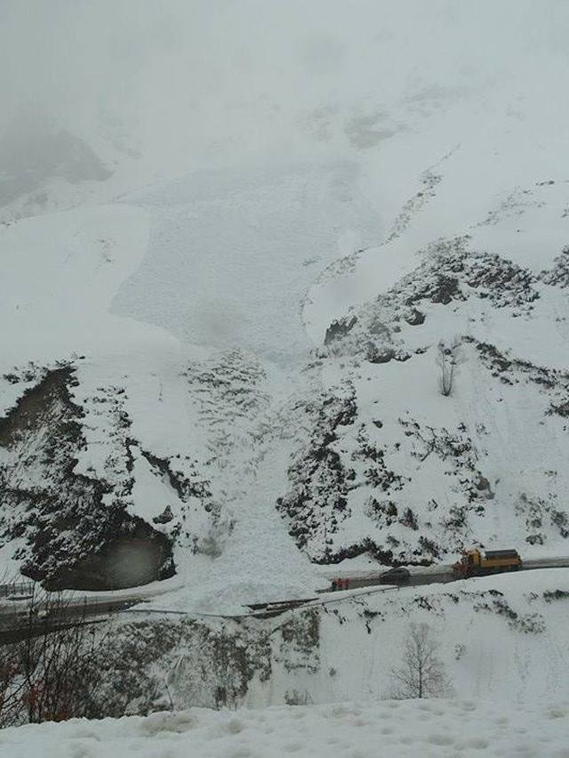 El lugar del suceso.