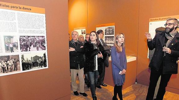 Inauguración de la exposición.