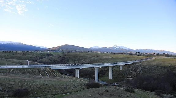 Vial de Palazuelos de Eresma construido recientemente.