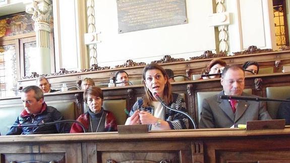 Cristina Vidal, durante su intervención.