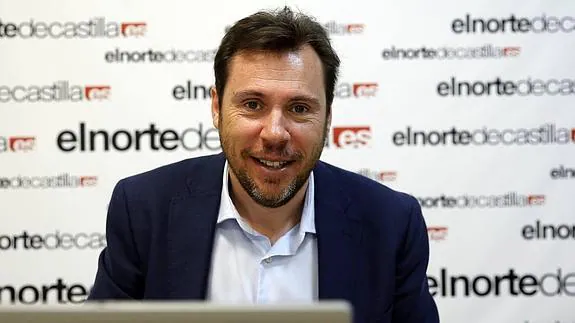 Óscar Puente en el videochat de El Norte de Castilla.
