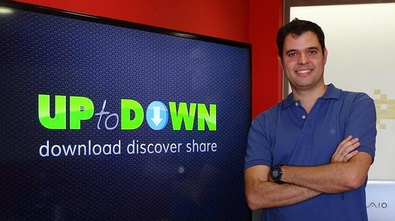 Luis Hernández, CEO de la plataforma española UptoDown.