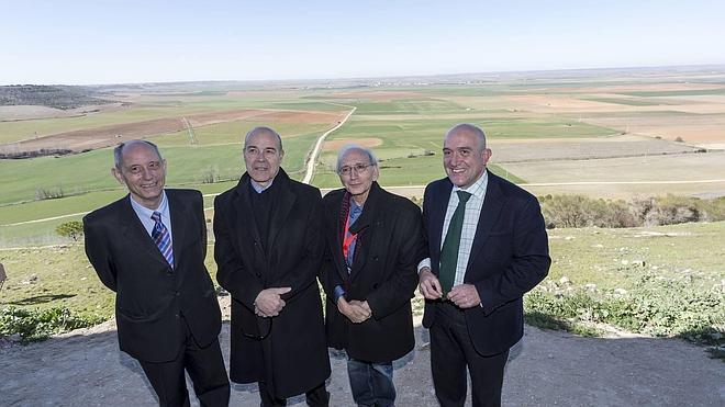 Antonio Piedra, Antonio Resines, José LUis Alonso de Santos y Jesús Julio Carnero. 