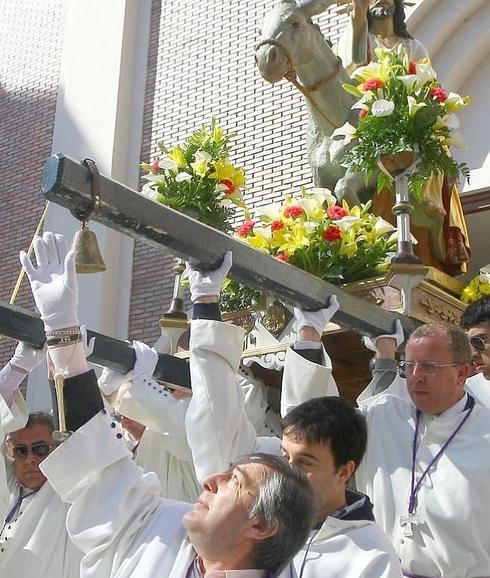 Procesión del Domingo de Ramos en Ponferrada. 