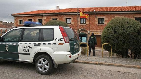 Cuartel de la Guardia Civil en Cantalejo.
