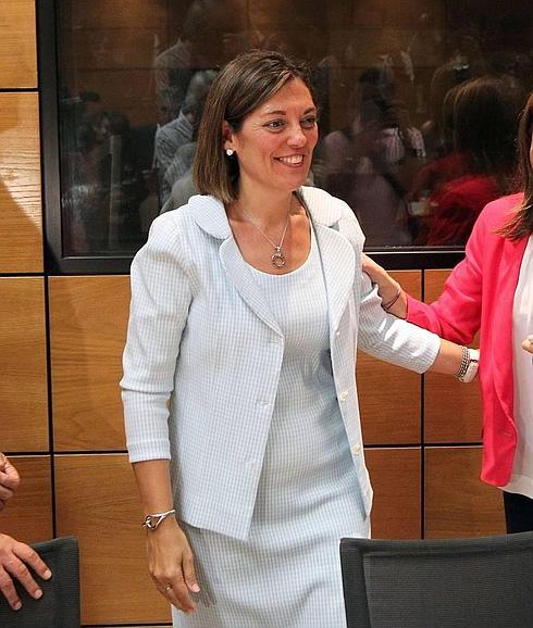 Milagros Marcos, consejera de Familia de la Junta y responsable de la gesitón de la Renta Garantizada de Ciudadanía. 