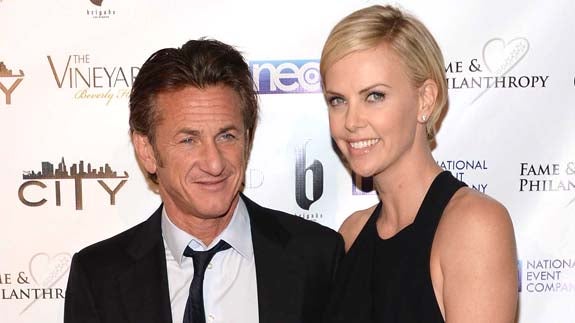 Sean Penn y Charlize Theron.