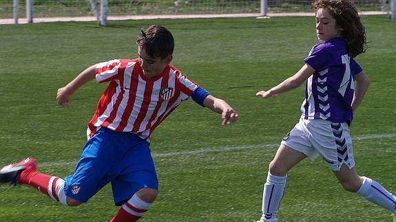 Partido Atlético de Madrid-Real Valladolid.