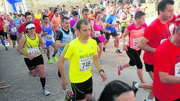 Una imagen de la prueba celebrada en Villán de Tordesillas. 