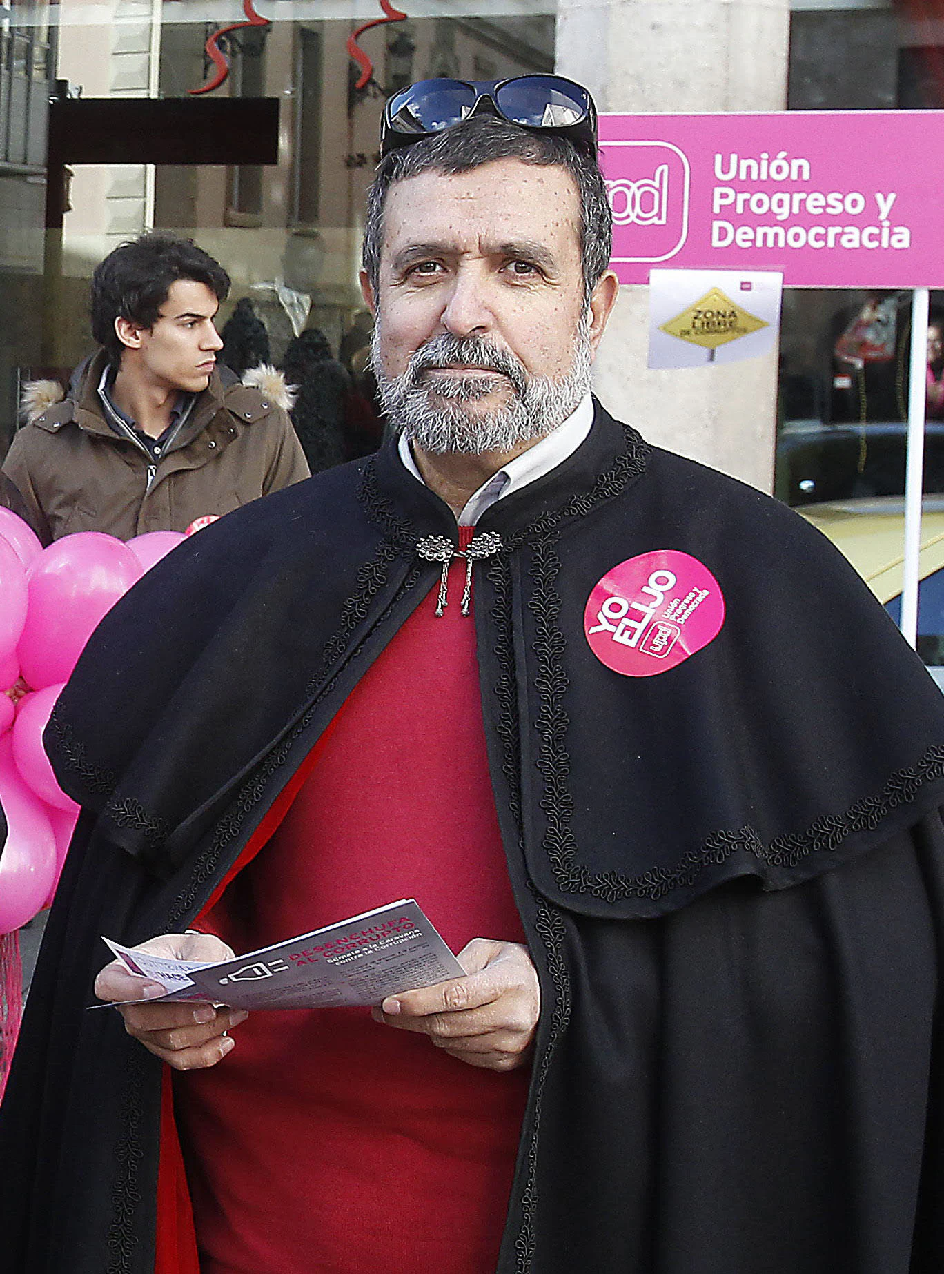 Jesús Curiel, candidato de UPyD a las Cortes por la provincia de Palencia.