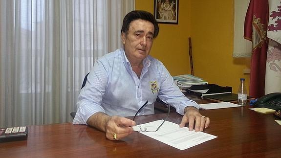 El alcalde de Cuéllar, Jesús García Pastor. 