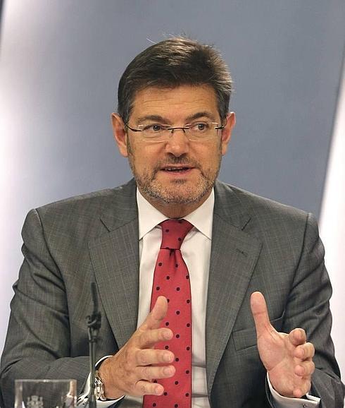 Rafael Catalá abordará en El Norte el reajuste legislativo del Gobierno