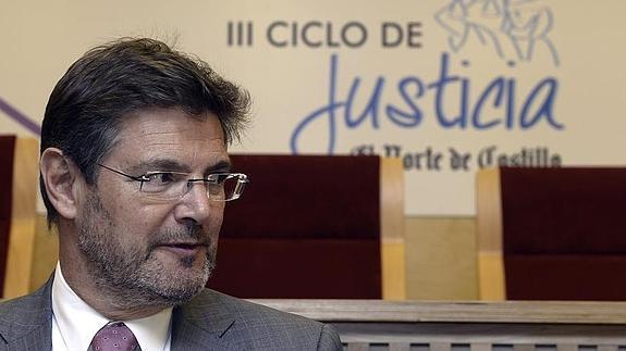 Catalá., el miércoles, en el Ciclo de la Justicia de El Norte. 