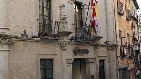 Casa del Sello, sede de la Cámara de Comercio. 