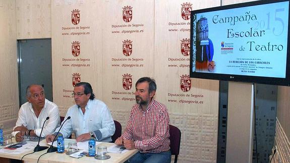 Presentación de la campaña de teatro.