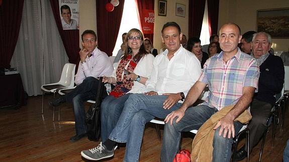 Juan Manuel García, a la derecha, junto a Cecilio Vadillo. 