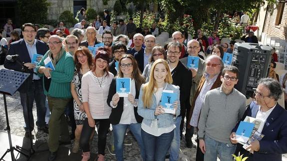 Participantes en el certamen Umbra d ela poesía.