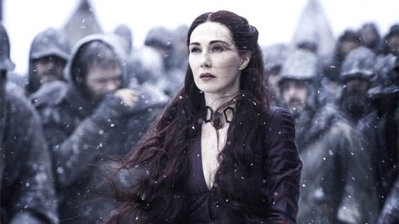 Carice Van Houten es Melisandre en 'Juego de tronos'