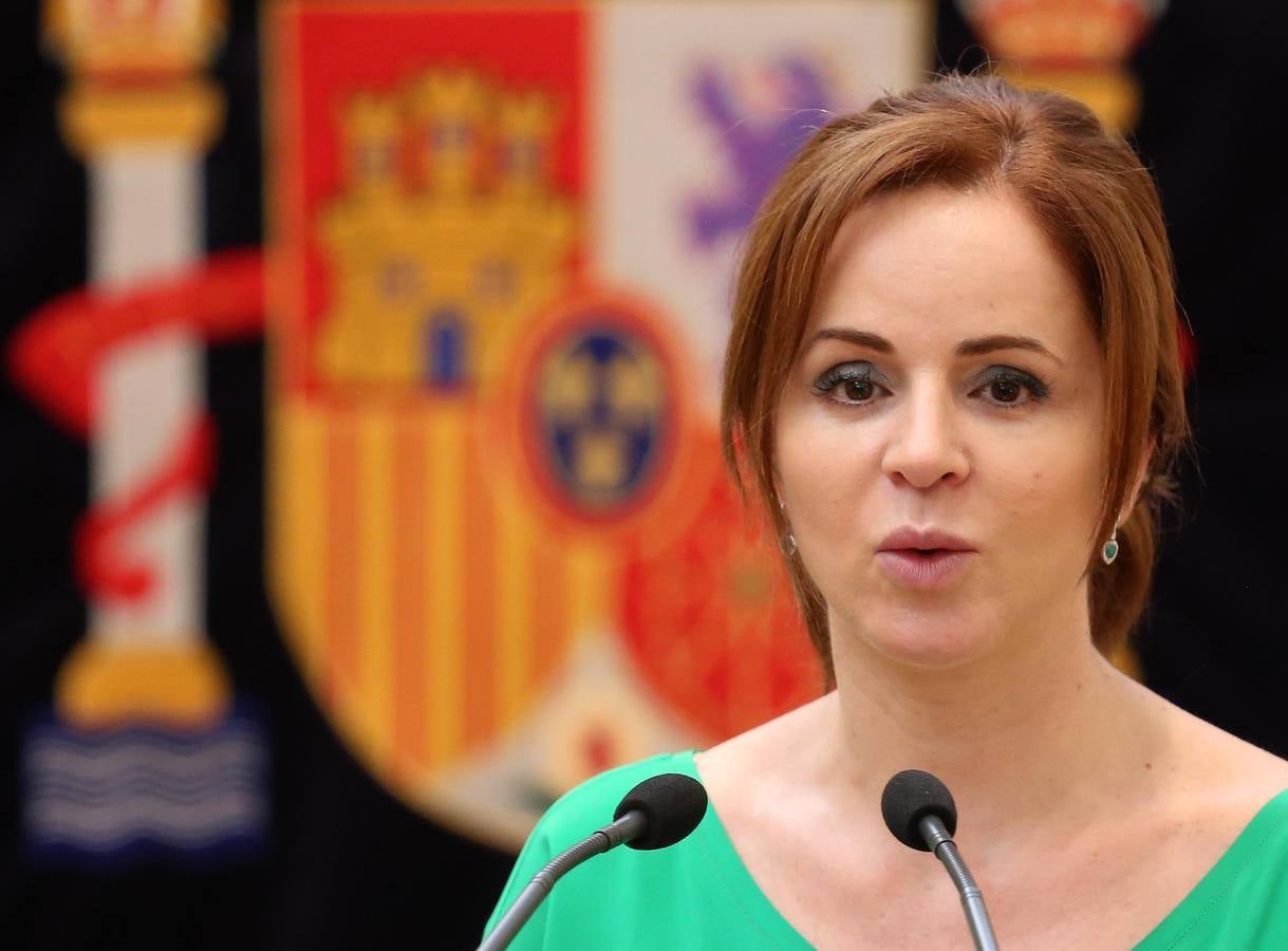 Silvia Clemente, presidenta de las Cortes de Castilla y León. 